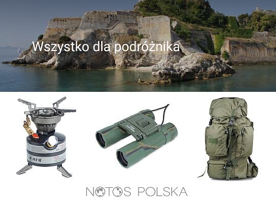 Wszystkie akcesoria dla turysty w sklepie Notos Polska