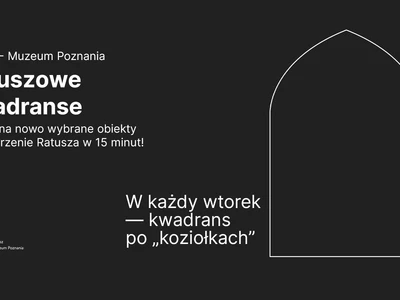 Ratuszowe Kwadranse | Rysunek Rogera Sławskiego Gmach Towarzystwa Union w Poznaniu