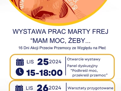 Mam moc, żeby... | Wystawa Marty Frej - wernisaż