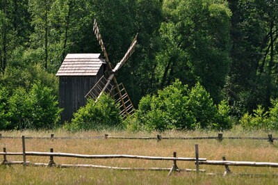 Agenda - Wiatrak koźlak z Trzęsówki-Kłodzin z lat 20. XX w.