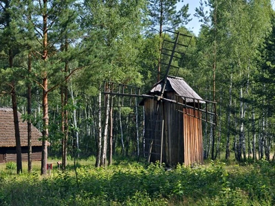 Wiatrak koźlak z Markowej z 1935 r.