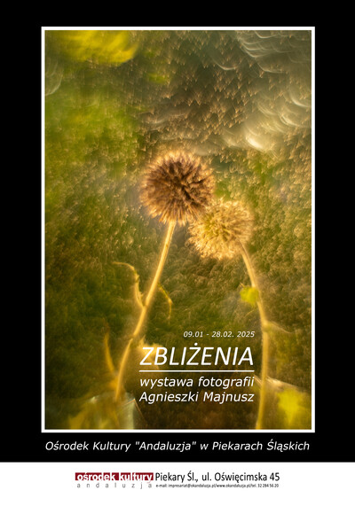 Agenda - Zbliżenia. Wystawa fotografii Agnieszki Majnusz