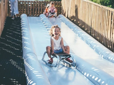 Toboggan run - 3 slides