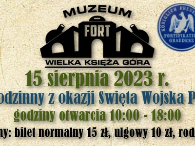 Święto Wojska Polskiego - piknik rodzinny - Muzeum Fortu WKG