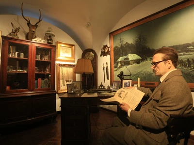 polish-hunting-room-of-the-19th-and-20th-century